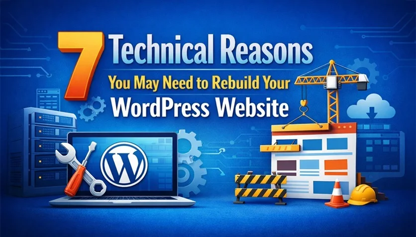 7 Technical Reasons to Rebuild Your WordPress Website