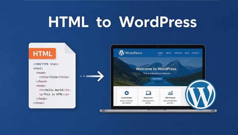 HTML to WordPress Migration for HVAC Websites