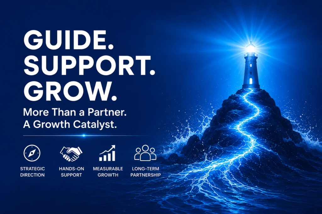 GUIDE. SUPPORT. GROW. Image