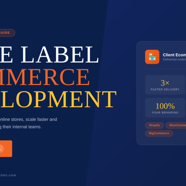 White Label Ecommerce Development White Label Ecommerce Development