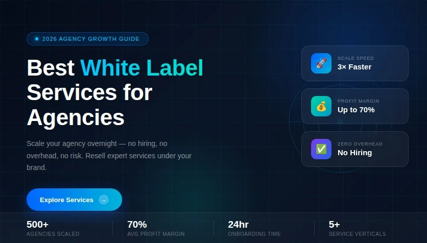 Best White Label Services for Growing Agencies (2026 Guide)