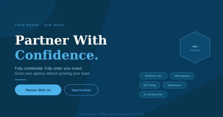 Partner With Confidence Image