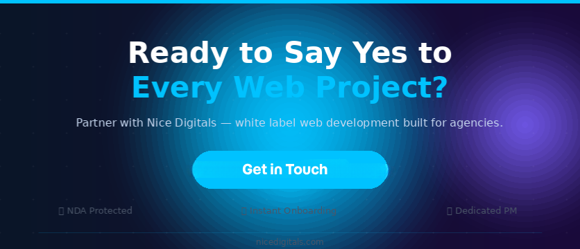 White Label Web Design for Agencies