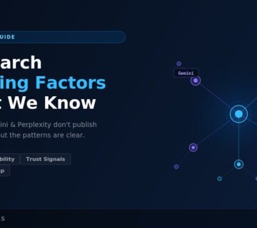 AI Search Ranking Factors