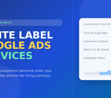 White Label Google Ads Services