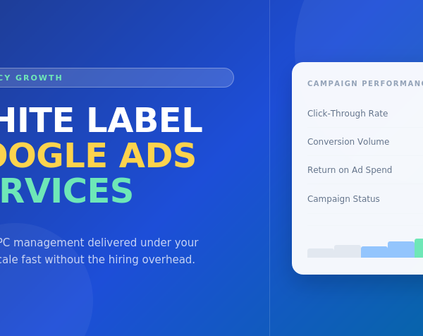 White Label Google Ads Services