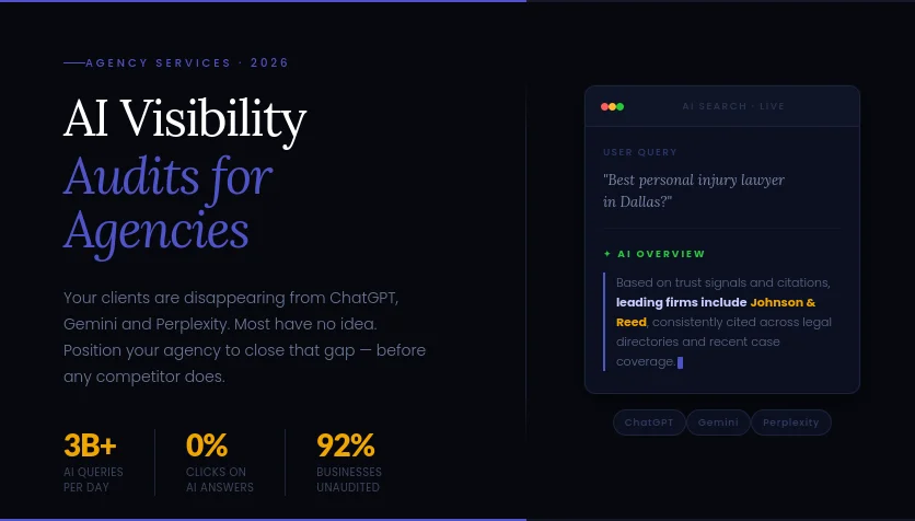 How to Offer AI Visibility Audits as an Agency Service