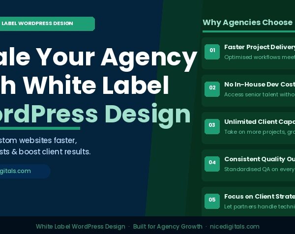 White Label WordPress Design for Agencies & Growth