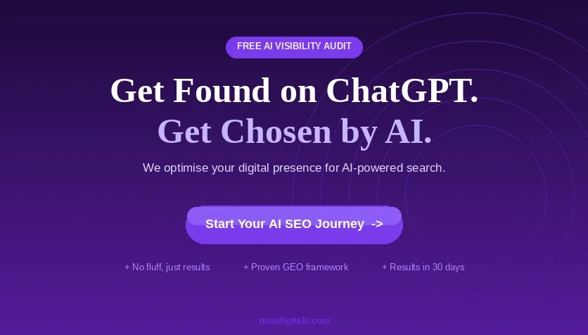 Get Found on ChatGPT. Get Chosen by AI. Image