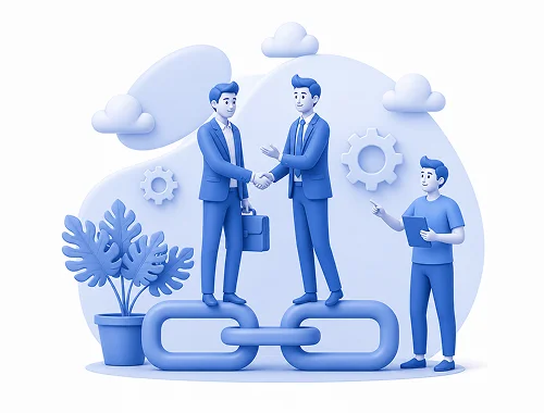 Long Term Business Partnership Image