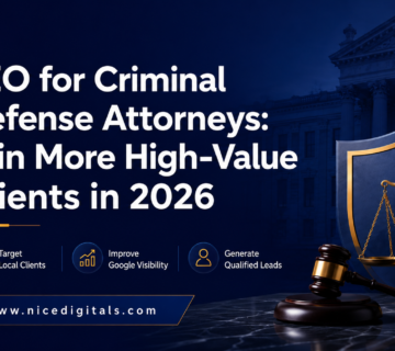 Local SEO optimization for criminal defense attorneys