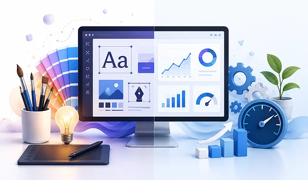 Balances Creativity and Performance Image