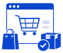 Custom eCommerce Website Development Icon
