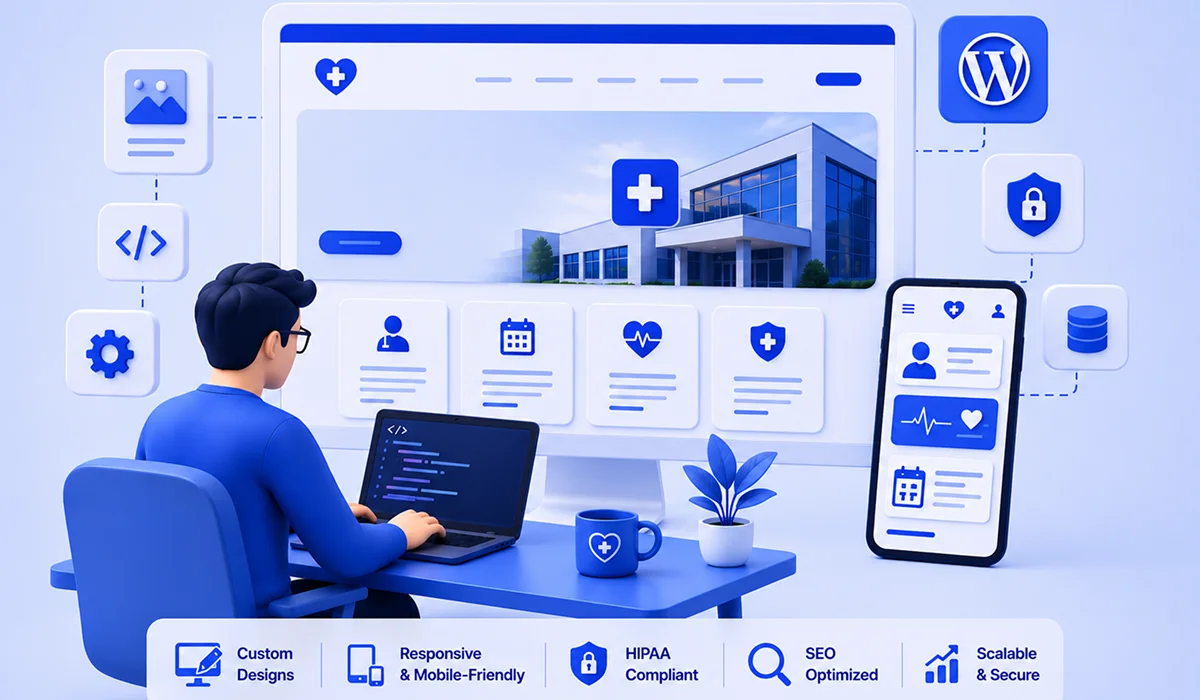Custom Healthcare Website Development image