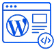 Custom WordPress Theme Development Icon