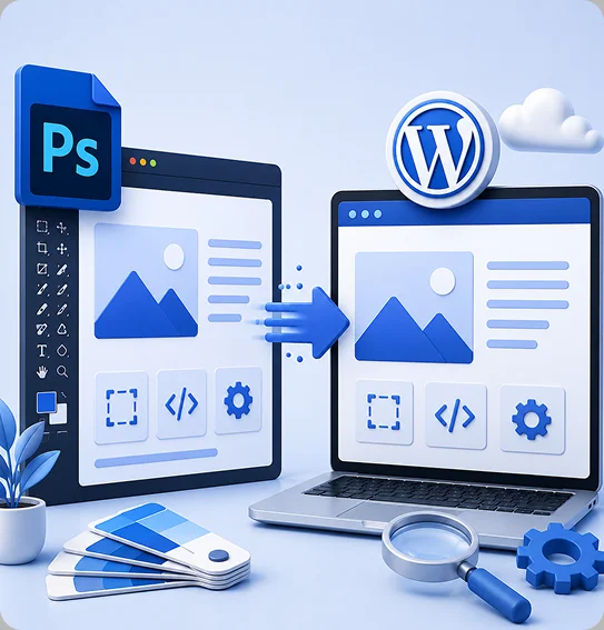 PSD to WordPress Image