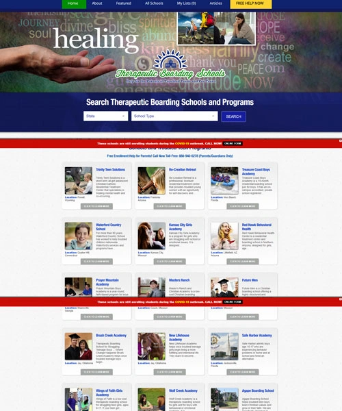 Therapeutic Boarding Schools