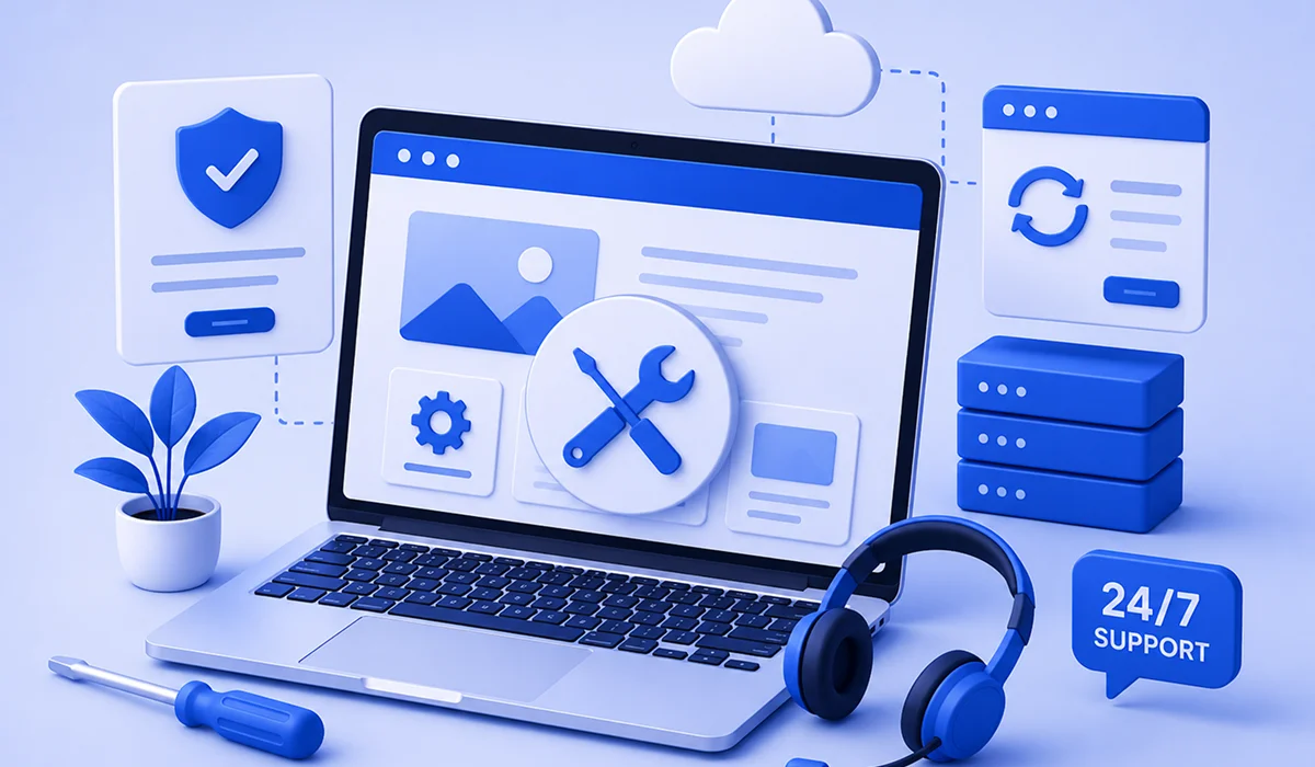 Website Maintenance & Support Image