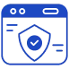 Website Security Monitoring Icon