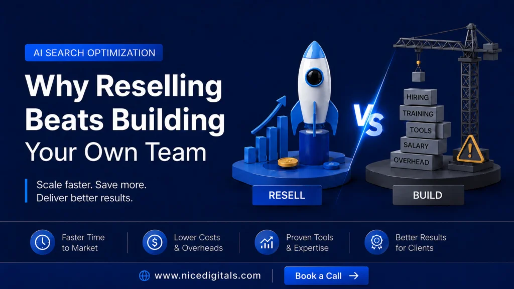 Resell AI Search Optimization Instead of Building