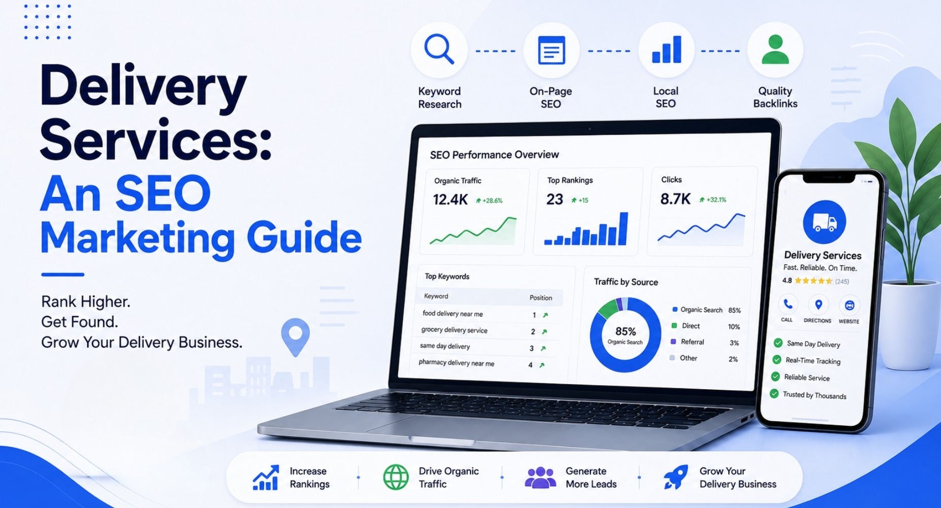 Digital Marketing for Delivery Services: An SEO Agency Guide
