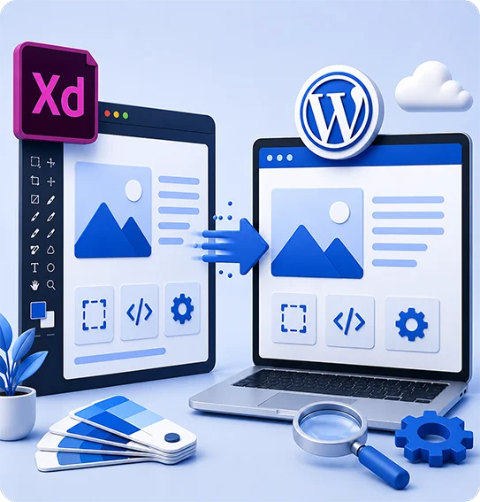 Adobe XD To WordPress