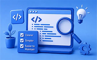 Write clearer, simpler, and easier-to-maintain code.