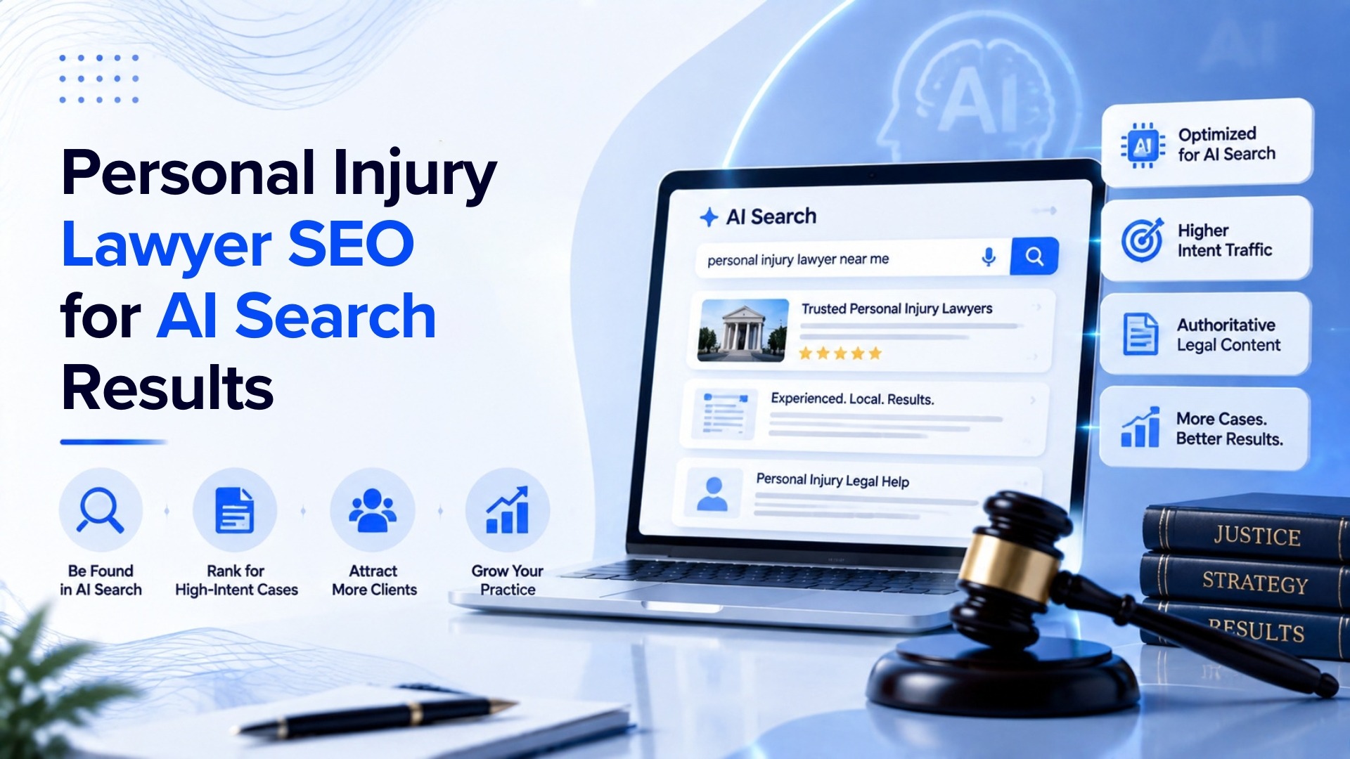 How Personal Injury Lawyers Rank in AI Search