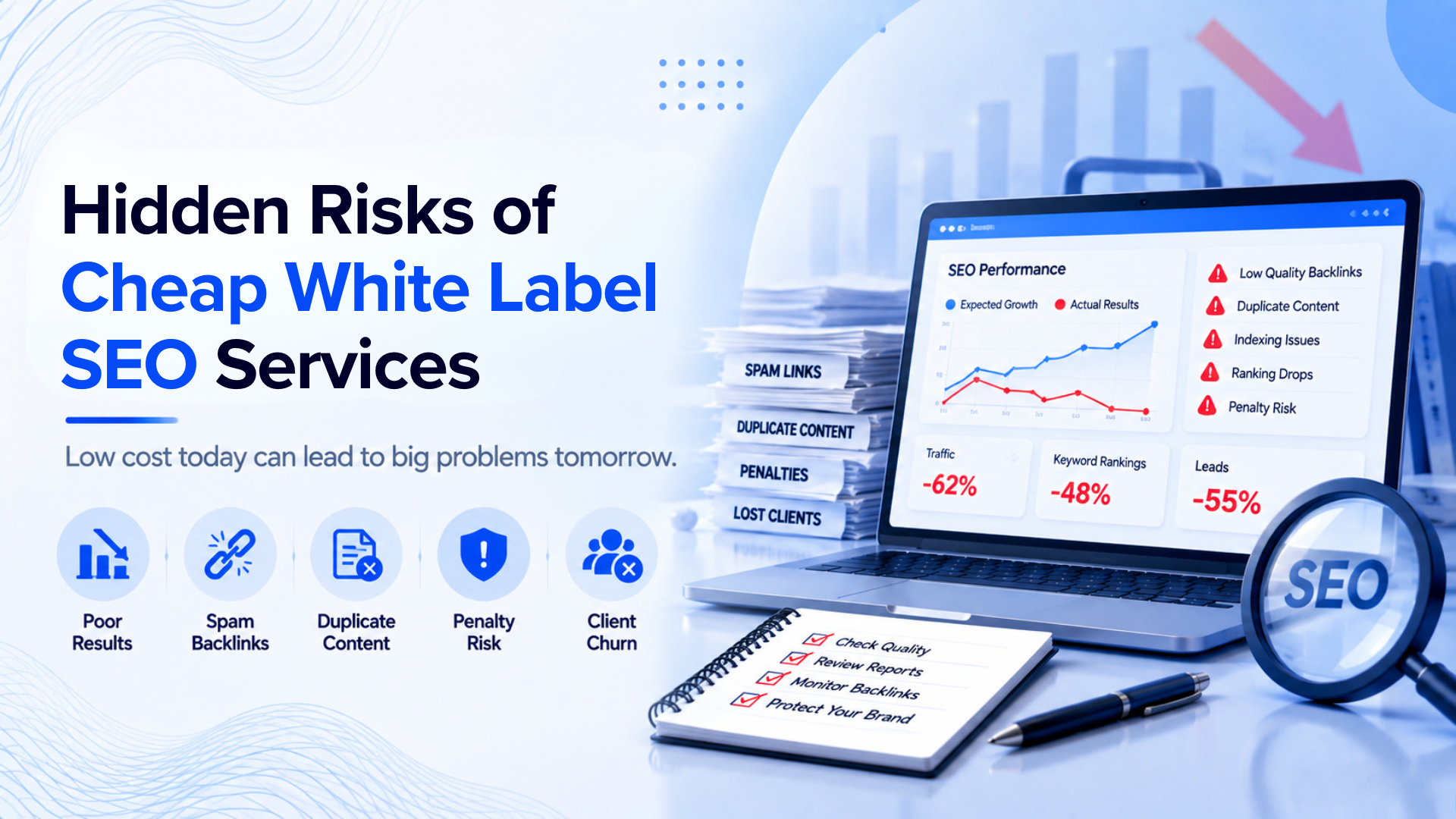 7 Hidden Risks of Cheap White Label SEO Services